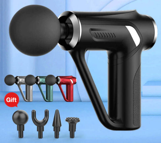 SITUOFUN Massage Gun 32 Levels Deep Tissue Neck Body Back Muscle Sport Electric Pistol Massager Exercise Relaxation Pain Relief