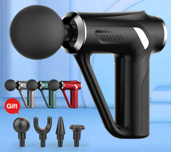 SITUOFUN Massage Gun 32 Levels Deep Tissue Neck Body Back Muscle Sport Electric Pistol Massager Exercise Relaxation Pain Relief